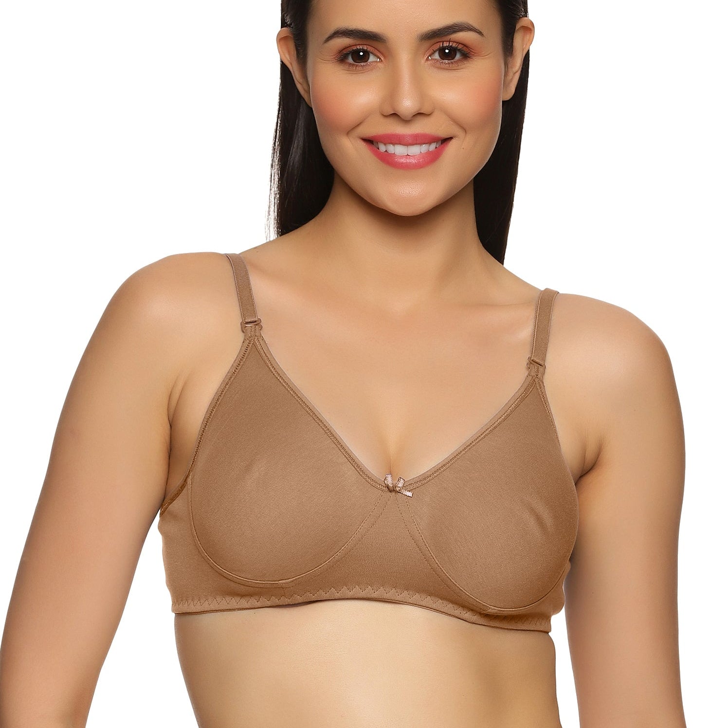 best quality Hazelnut color salwar kameez bra for women online in all sizes- front view