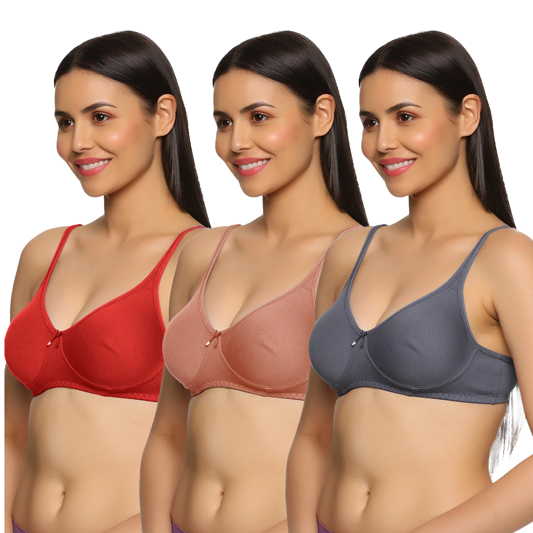 T-shirt Bra-Pack of 3 Teens Lifestyle