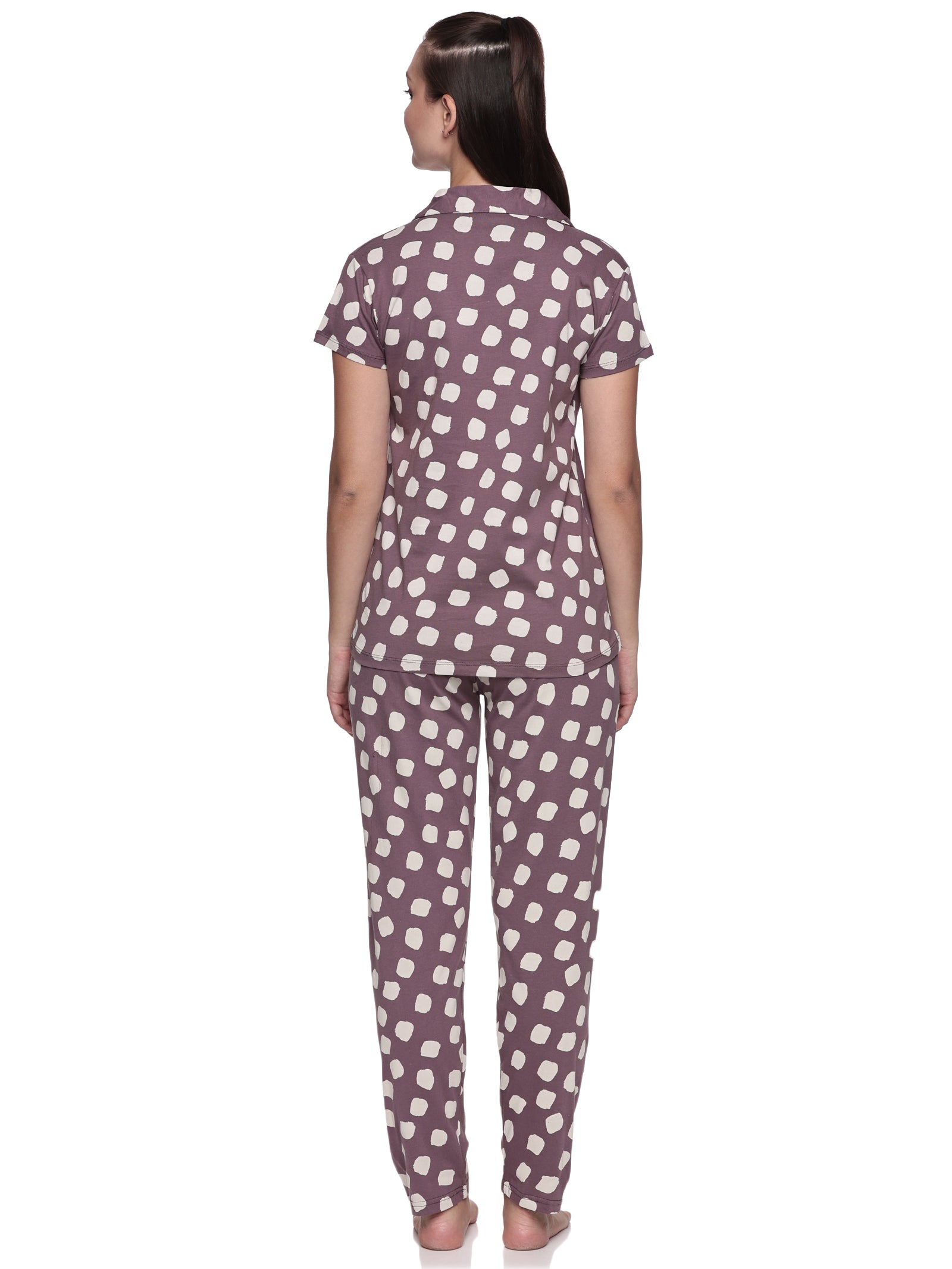 Cotton Lycra Short Sleeve Printed Shirt and Pant Set - 6500 B Teens Lifestyle