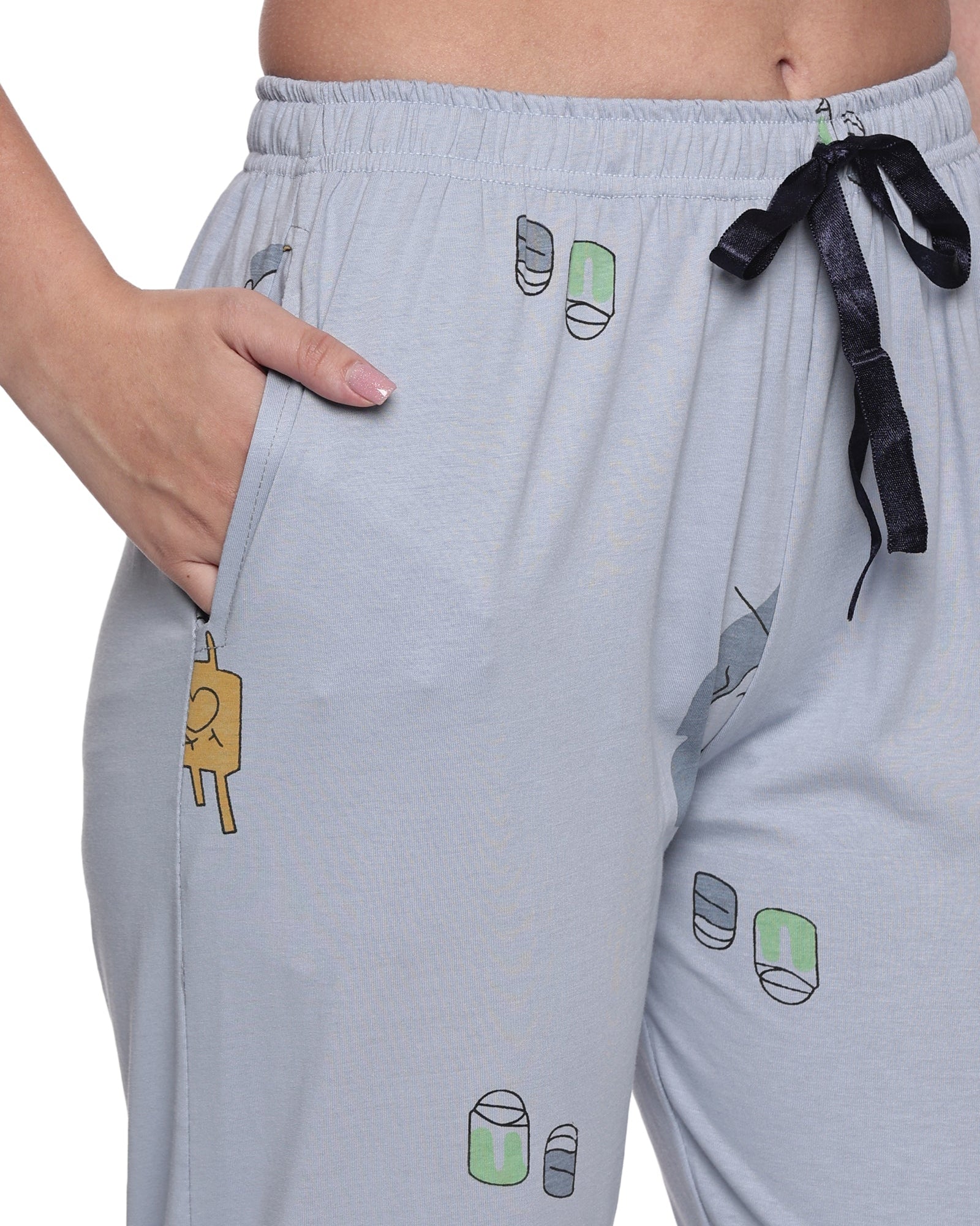 Cotton Lycra Short Sleeve Printed Shirt and Pant Set - 6564 B Teens Lifestyle