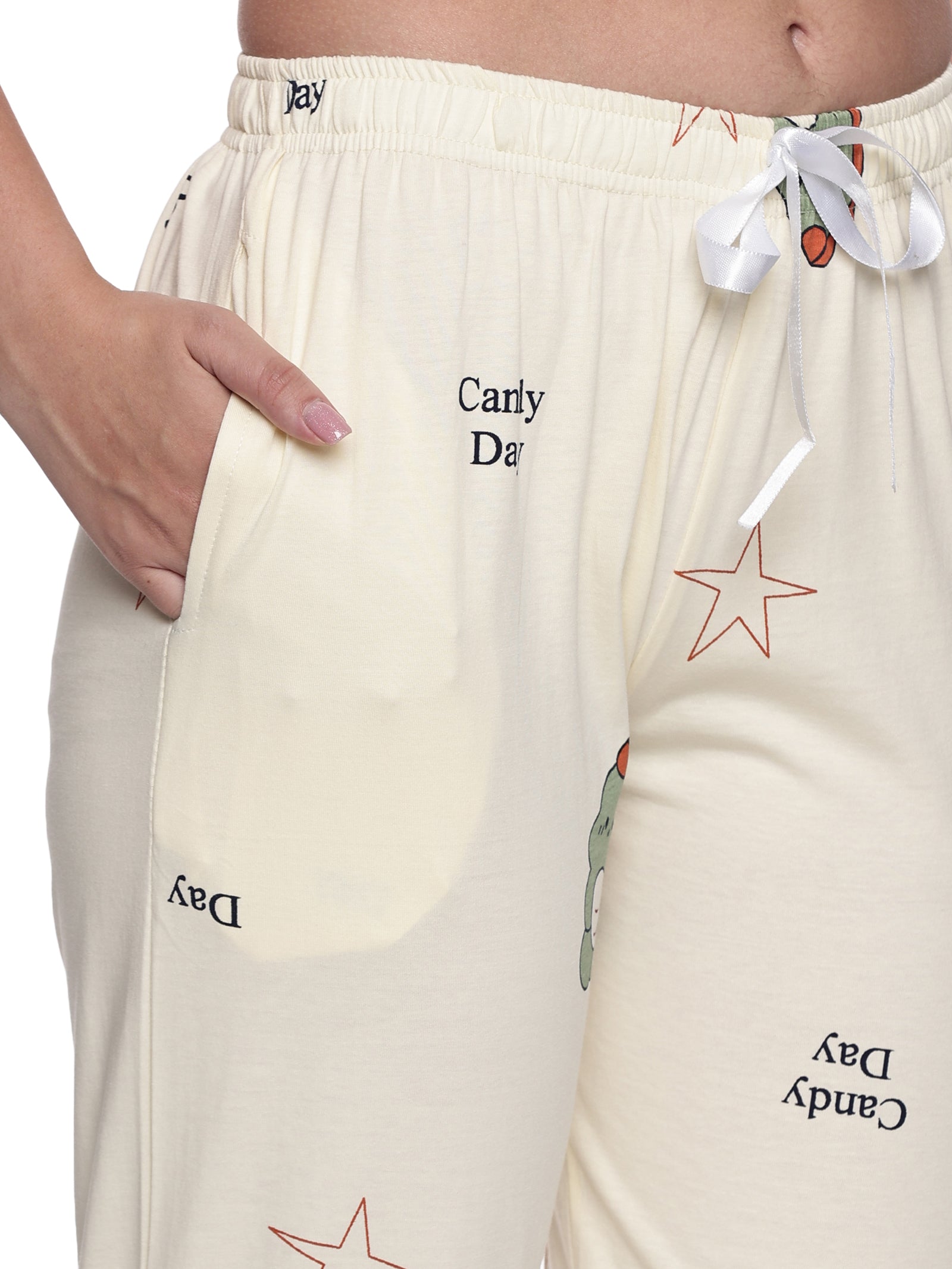 Cotton Lycra Short Sleeve Printed T-shirt and Pant Set - 6533 A Teens Lifestyle