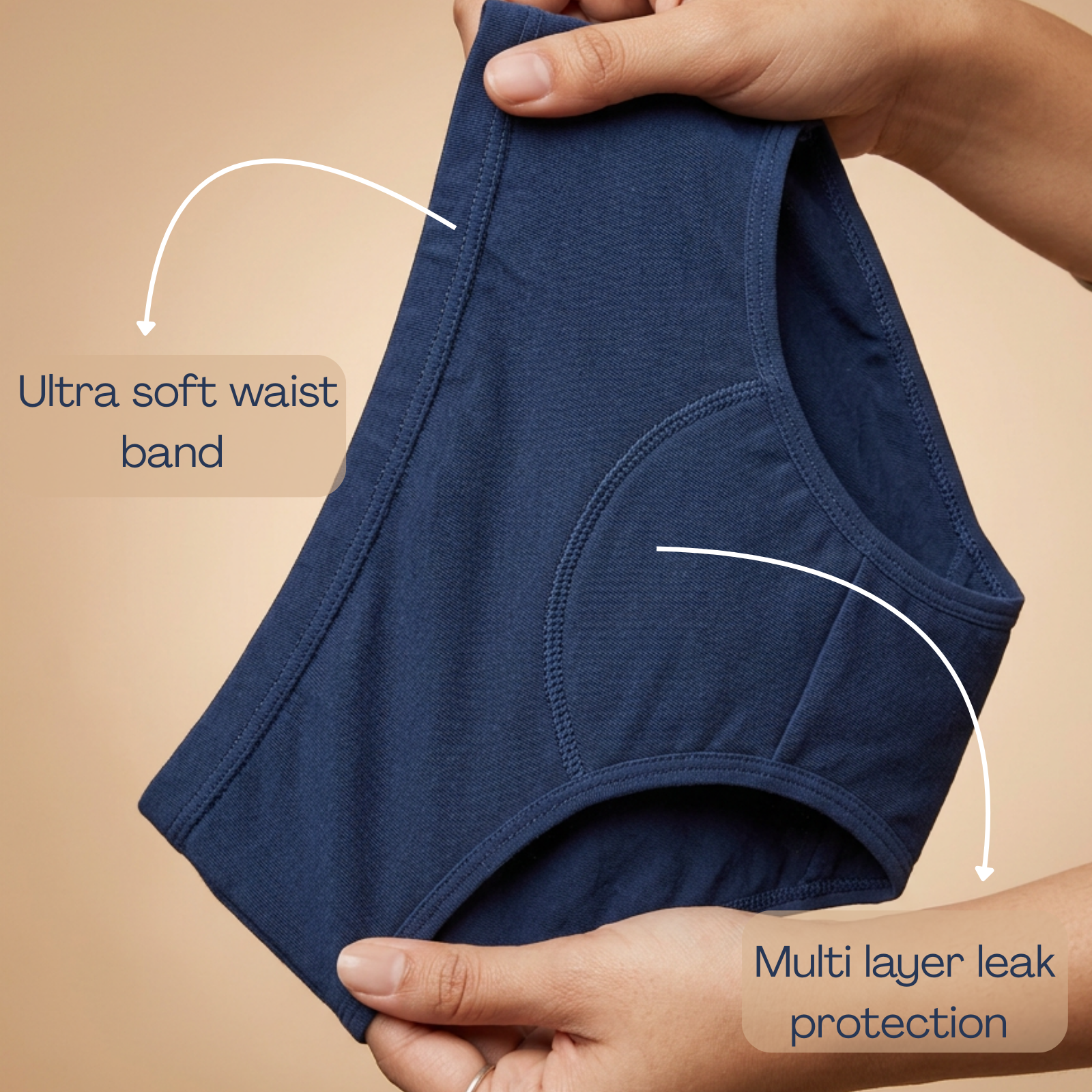 PERIOD FRIENDLY PANTY - PACK OF 3 TEENS LIFESTYLE