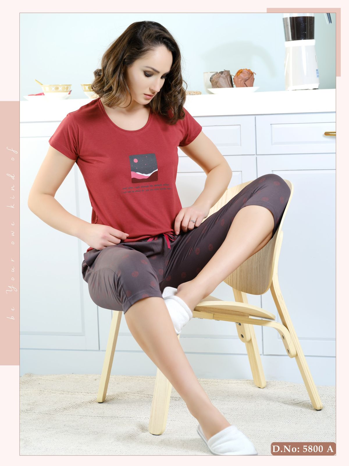 Cotton Lycra Short Sleeve T-shirt and Pant Set - 5800 A Teens Lifestyle