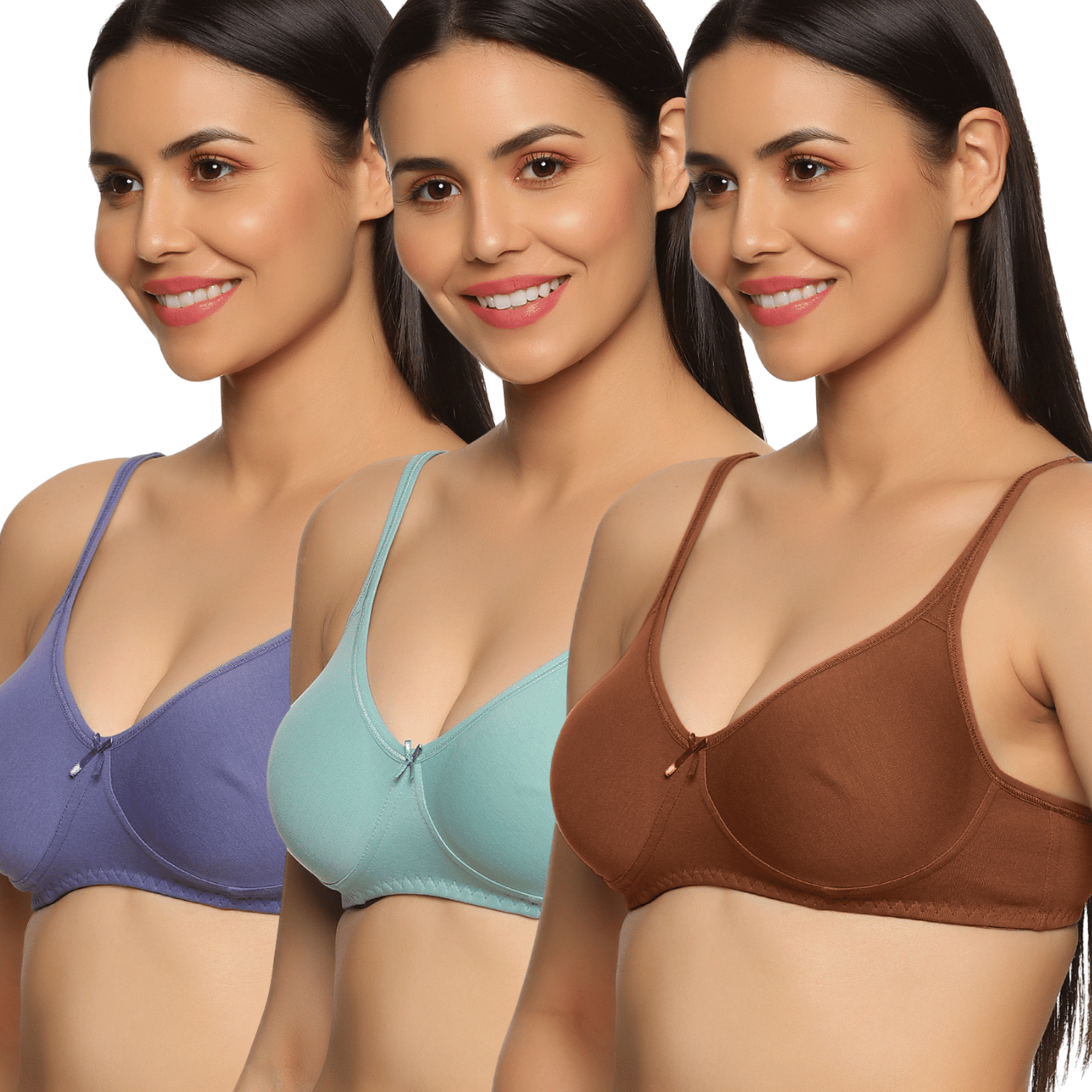 T-SHIRT BRA-PACK OF 3 TEENS LIFESTYLE