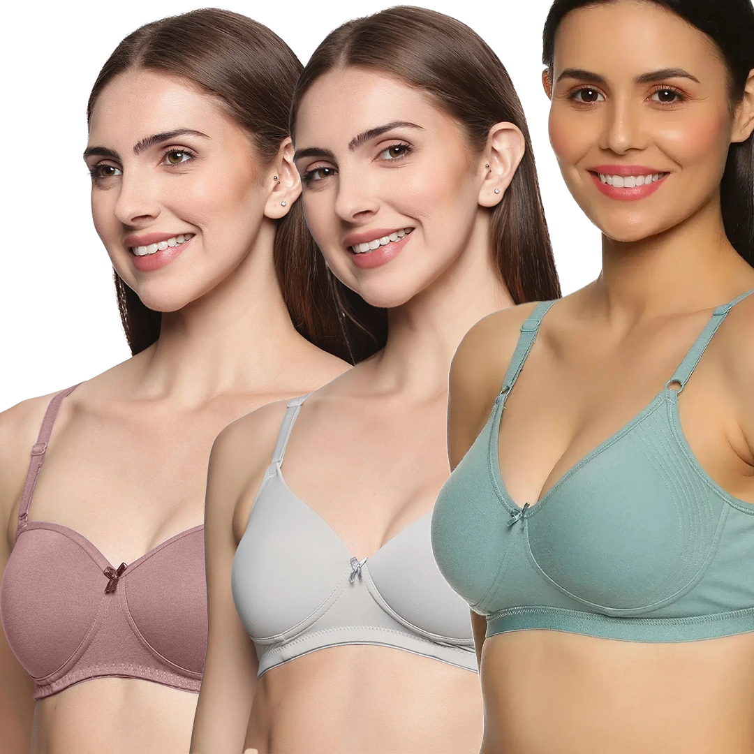 STRAPLESS, LIVA PAD & CLARA-PACK OF 3 Teens Lifestyle