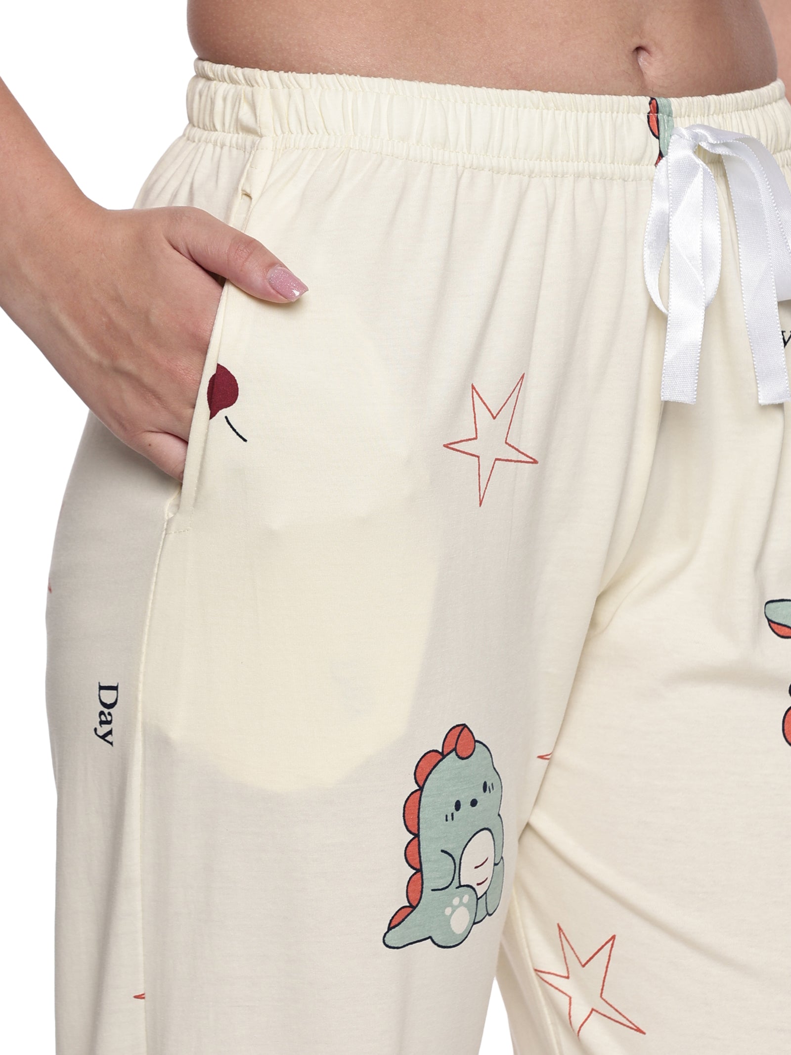 Cotton Lycra Short Sleeve Printed T-shirt and Pant Set - 6533 B Teens Lifestyle