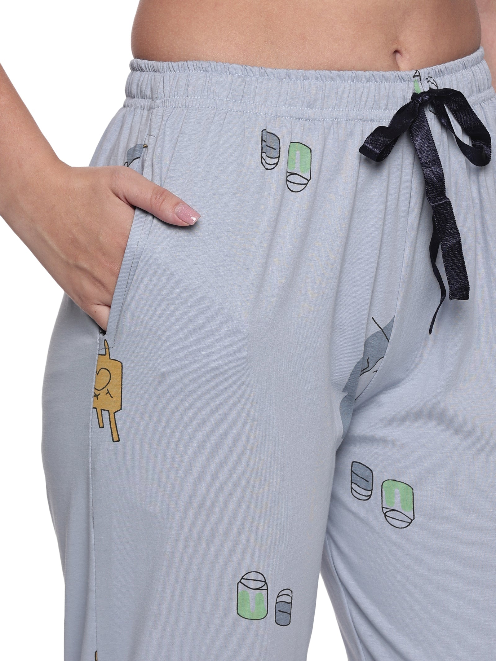 Cotton Lycra Short Sleeve Printed Shirt and Pant Set - 6564 B Teens Lifestyle