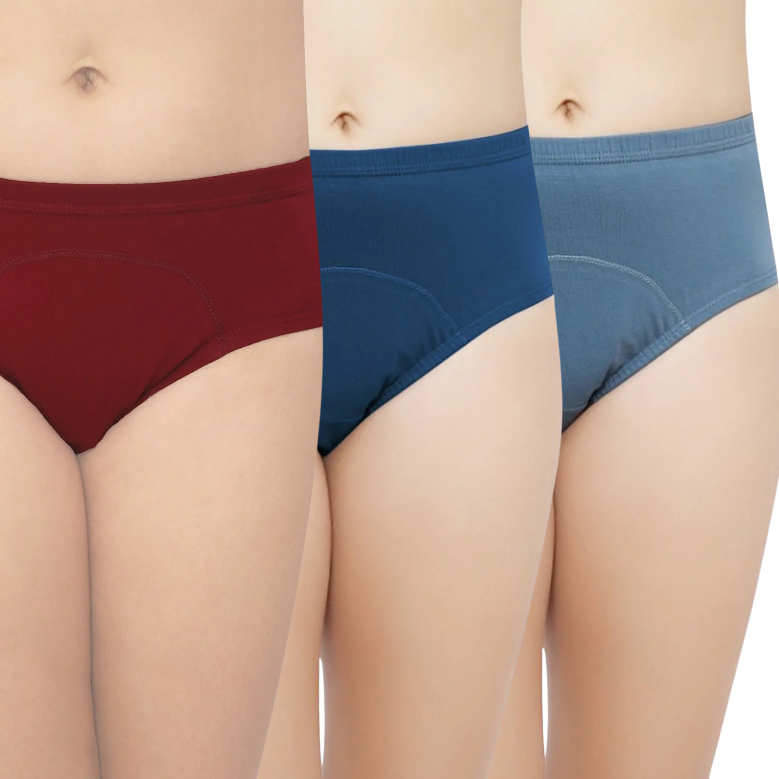 PERIOD FRIENDLY PANTY - PACK OF 3 TEENS LIFESTYLE