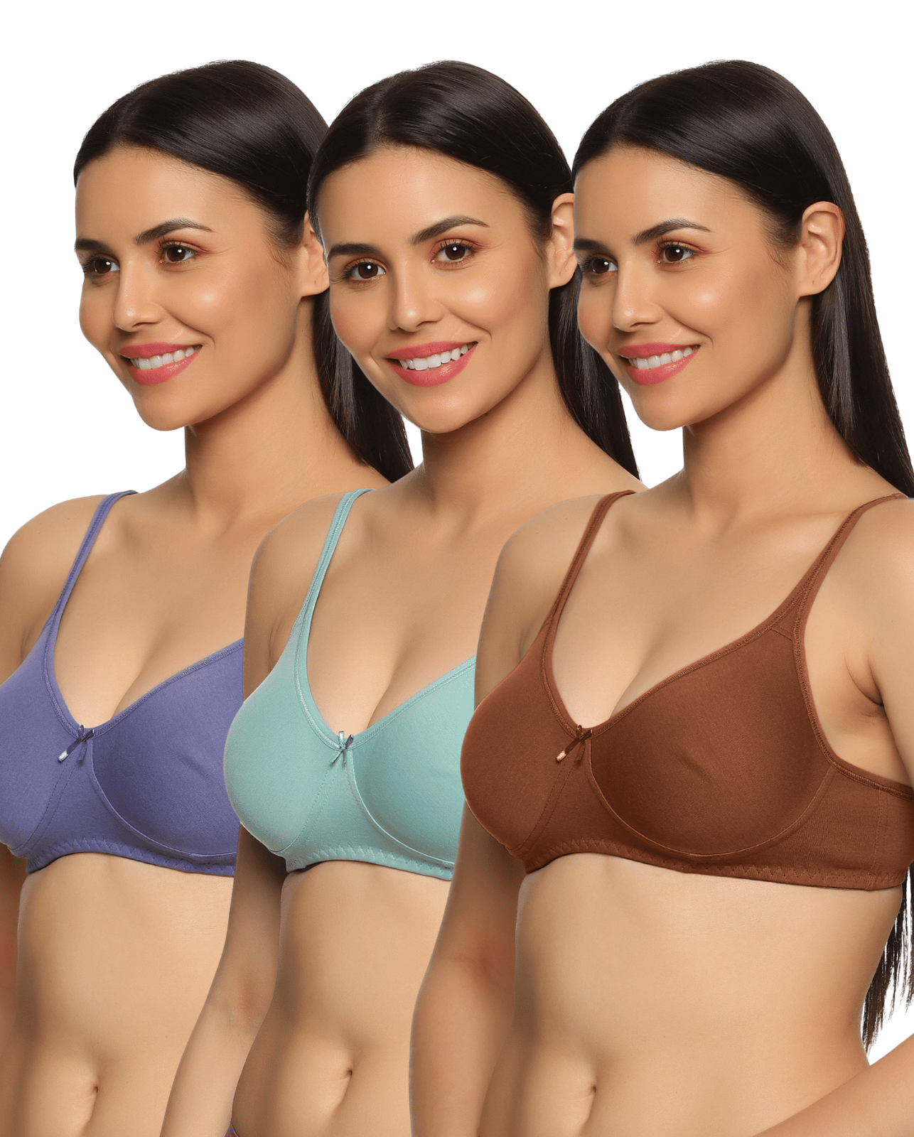 T-SHIRT BRA-PACK OF 3 TEENS LIFESTYLE